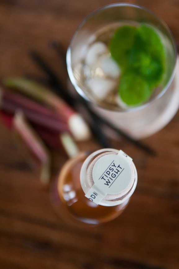 Rhubarb & Vanilla Mule