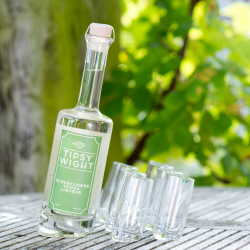 Elderflower Vodka Liqueur & Six Tipsy Shot Glasses